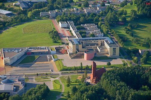LOTNICZE. Polska, warm-maz. Uniwersytet Warminsko - Mazurski, Olsztyn - Kortowo.